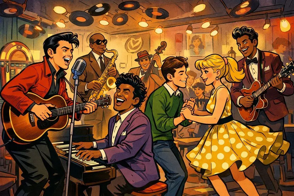 The 1950s quiz cover