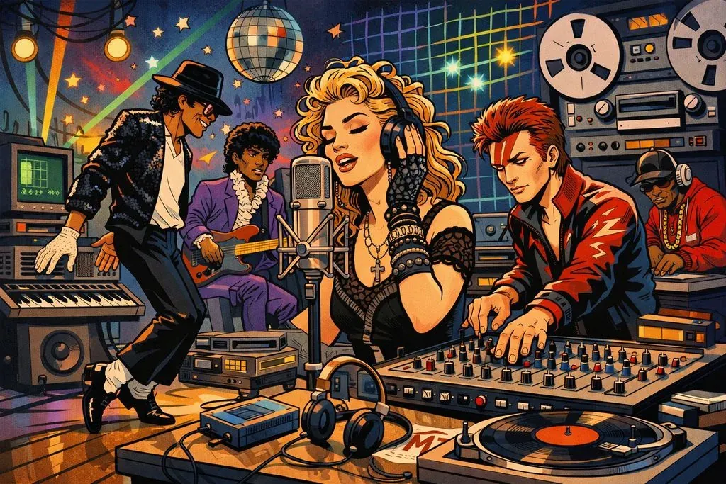 The 1980s quiz cover