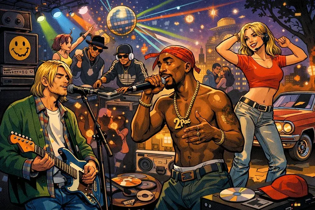 The 1990s quiz cover