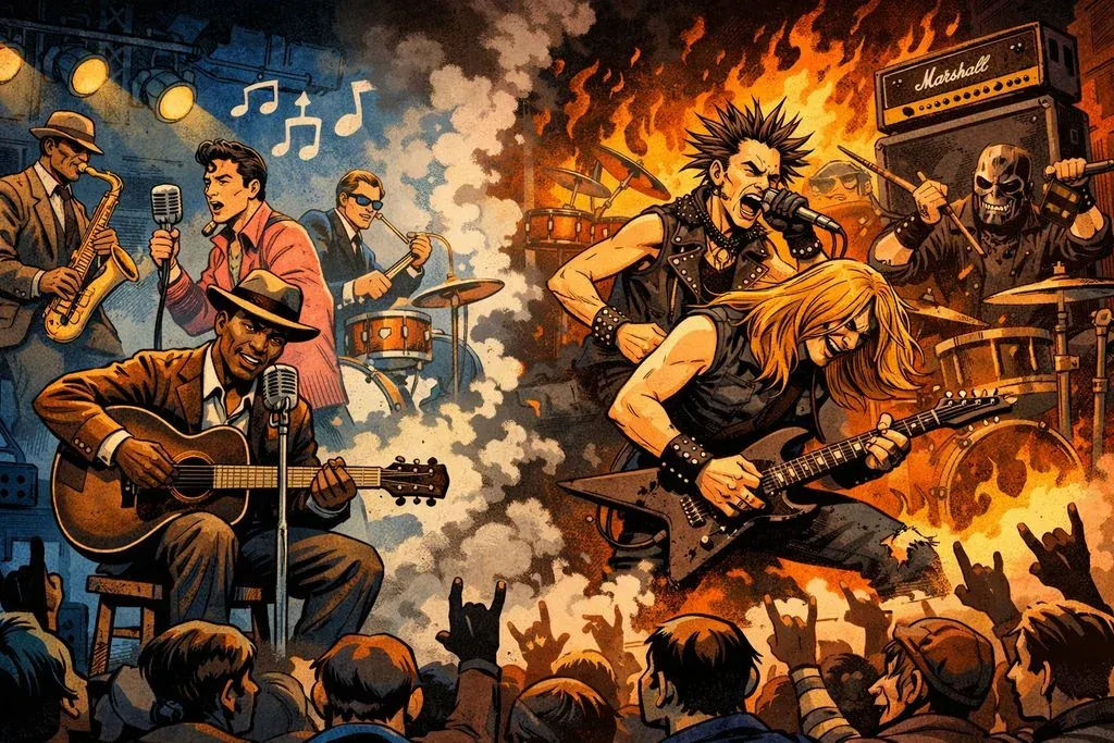 From Blues to Breakdown quiz cover