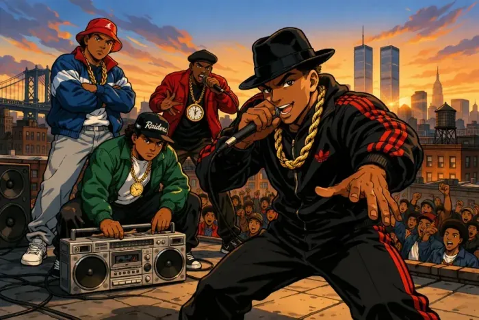 From Block Parties to Global Dominance: The Epic Journey of Hip Hop quiz cover