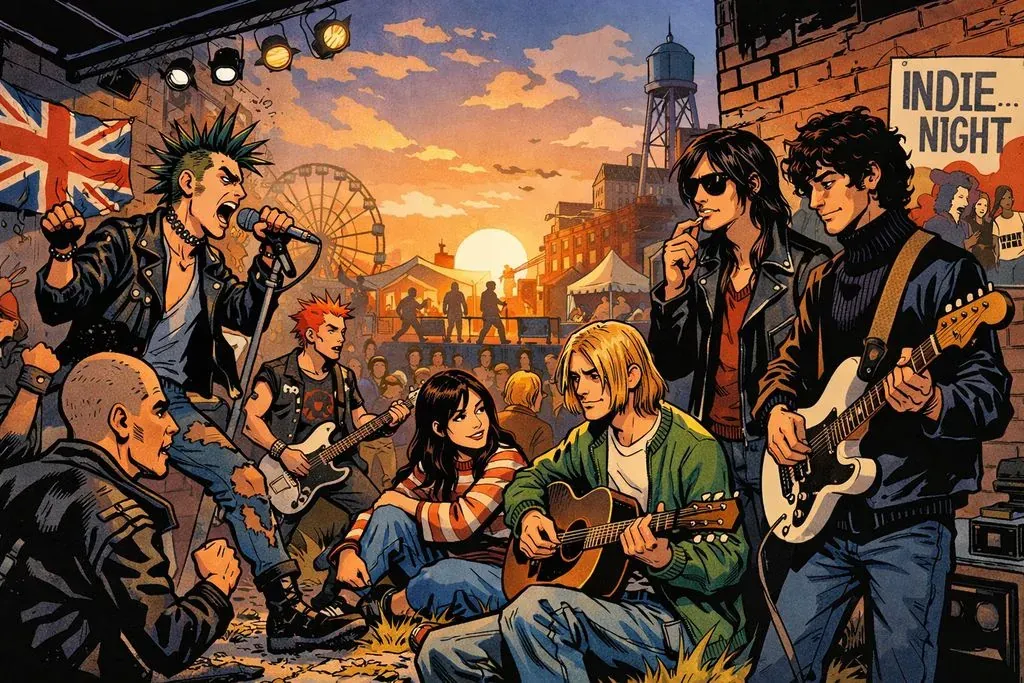 From Punk to Indie Quiz quiz cover